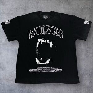 Darc Sport Wolves Short Sleeve T-Shirt Size Large Men’s